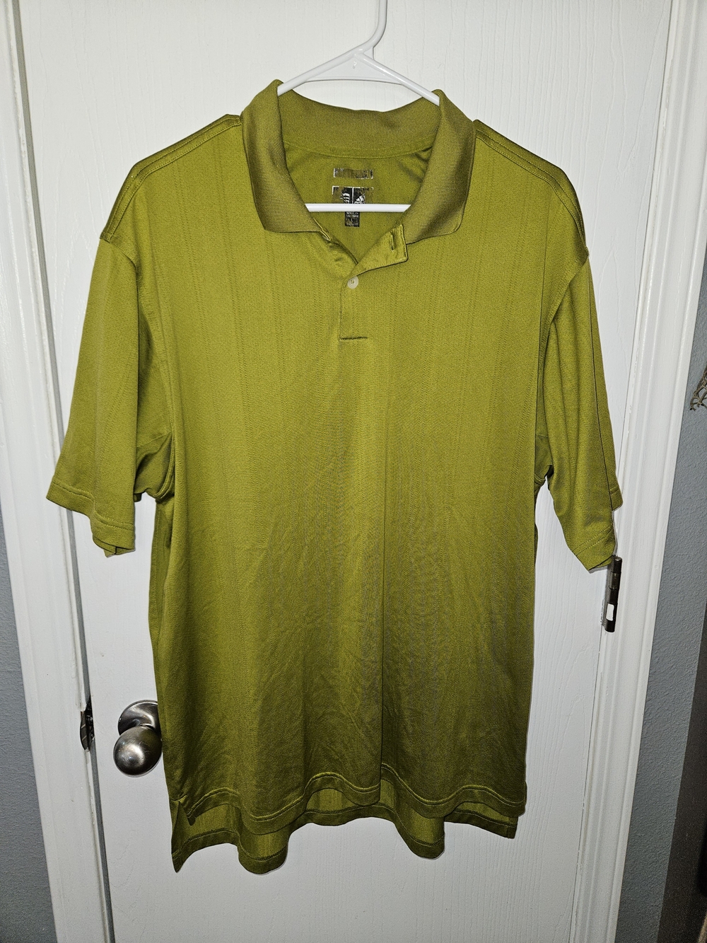 adidas Men's Olive Polo Shirt